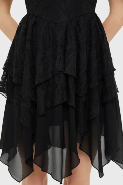 Haunted Union Dress [BLACK] f