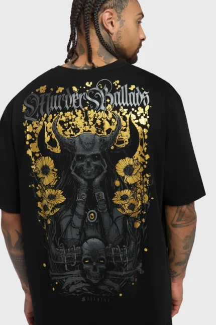 MURDER BALLADS TEE OVERSIZED T SHIRT B