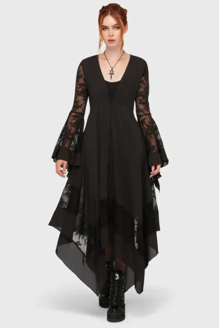 Misty Night Maxi Dress f