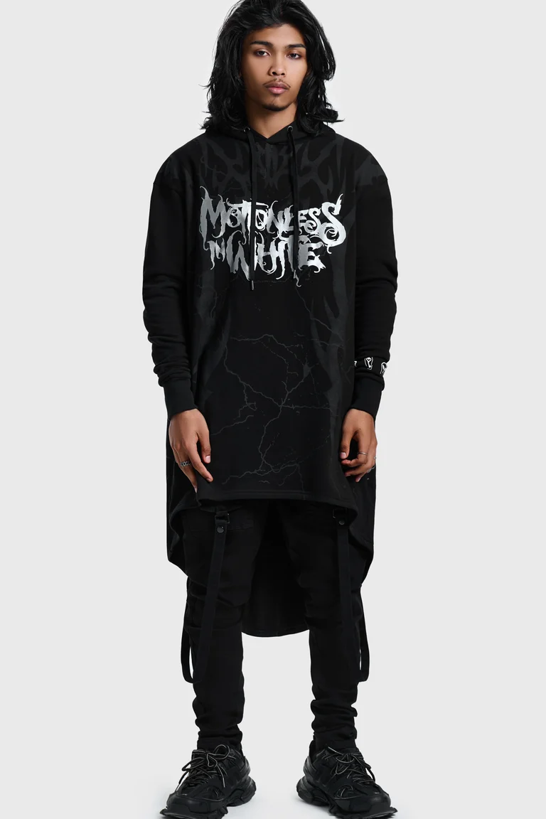 Pitch Black Evil Hooded Cloak Pitch Black Evil Hooded Cloak